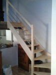 Photo de Escalier bois sans contre-marche 